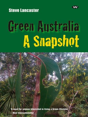 cover image of Green Australia: a snapshot